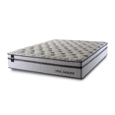 Imagem de Colchão Magnético Bali Relax Queen 158x198x33 Cinza