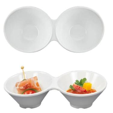 Imagem de Petisqueira Dupla 2em1 em Melamina Premium 150ml - Best