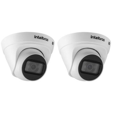 Imagem de Kit 2 Câmeras IP 4 Megapixels 2.8mm 30m Inteligência de Vídeo VIP 1430