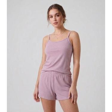 Imagem de Pijama Feminino De Alças Select Rosa, P, Rosa