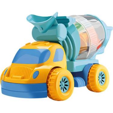 Imagem de Caminhão Thunder Trucks Betoneira de Bolinhas - Gava Toys