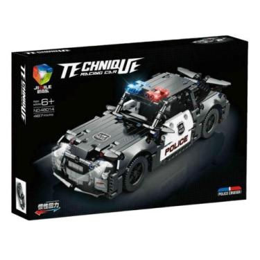 Imagem de Blocos de Montar Police Technique Racing Car 437 pçs 48014 - Dorémi - 