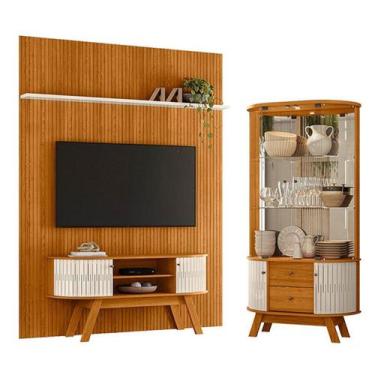 Imagem de Painel Piso Teto New Interlagos com Rack Bancada Atlanta New Silversto