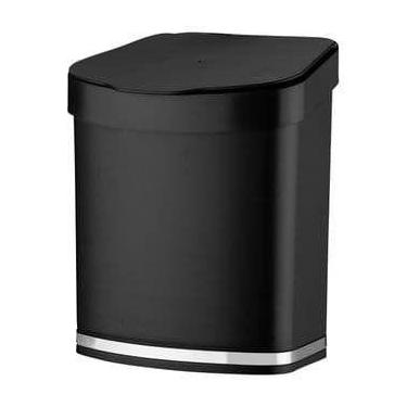 Imagem de Lixeira 2,5 Litros P/ Bancada Pia Cozinha Tampa 1258 Future