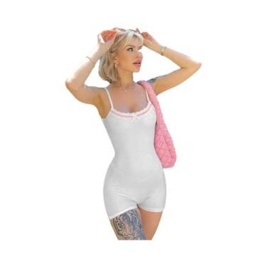 Imagem de Macacão De Verão Com Renda E Alças, Sexy, Estilo Streetwear, Roupas Ca