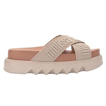 Imagem de Sandália Melissa Cross M Lover Platform Bege, Bege, 37