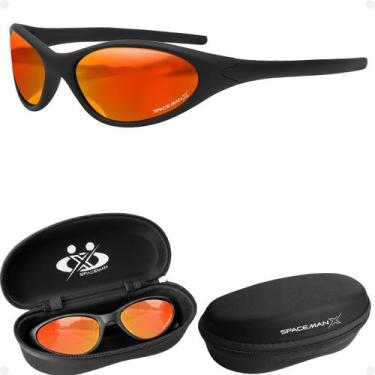 Imagem de oculos Ciclismo Bike Esportivo Espelhado Uv Protecao + case preto pres