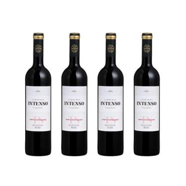 Imagem de Kit 4 Un Vinho Salton Intenso Corte Tinto Suave 750 ml