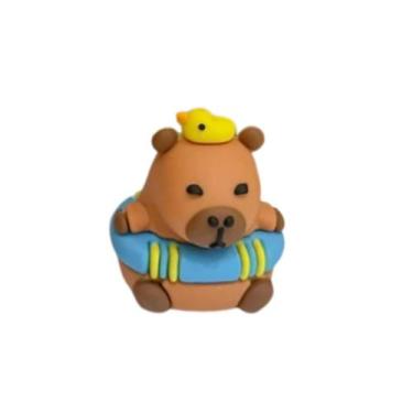 Imagem de Borracha Capivara - Win Paper - Laranja Modelo:Boia, Boia