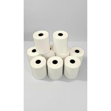 Imagem de Bobinas Papel 30m 55g 15 Unidades Branco - Congratulations Store