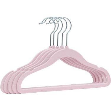 Imagem de Buba Cabide Veludo Rosa Rosa