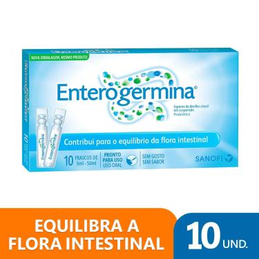 Imagem de Probiótico Enterogermina 10 frascos de 5ml 10 Frascos
