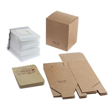 Imagem de Bothyi 105 peças de filtro de café tipo gotejamento para pendurar na orelha