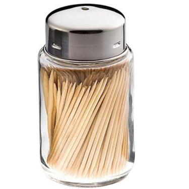 Imagem de Paliteiro De Vidro Com Tampa Inox