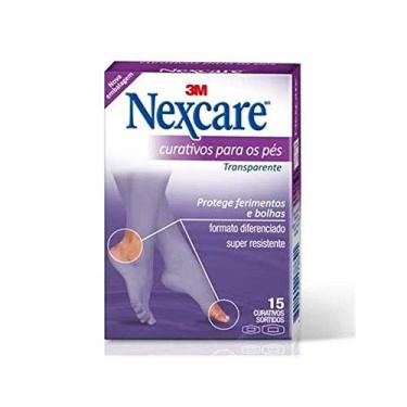 Imagem de Curativos Nexcare 3m Transparente Sortidos para os Pés 15un