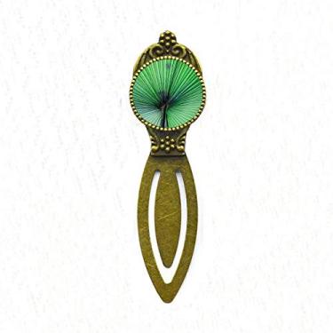 Imagem de Foto Fresh Leaf Marcador de Livro Natureza Retrô Escritório Etiqueta Página Marcador