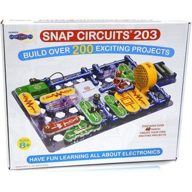 Imagem de Kit de Exploração Eletrônica Snap Circuits 203 | 200+ Projetos STEM 