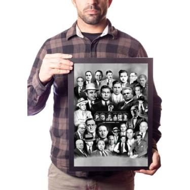 Imagem de Quadro Cosa Nostra Arte Icones Da Mafia - Fanarte