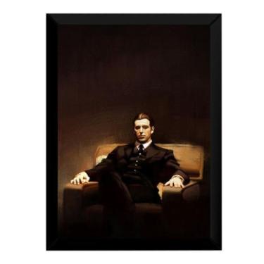Imagem de Quadro O Poderoso Chefão 3 Al Pacino Arte Poster Moldurado - Fanarte