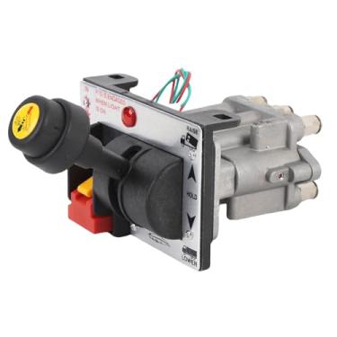 Imagem de Válvula de Controle Proporcional para Hidráulico de Caminhão Basculante, Interruptor de Tomada de Força, Kit de Válvula Dupla Pneumática Compatível com Vários Caminhões