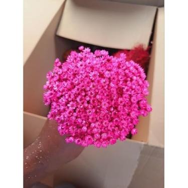 Imagem de Saia Tule 40cm Elástica | 6 Cores Vibrantes | Para Festas e Carnaval | Presente Feminino Encantador(Pink,2 buquês (300 flores))