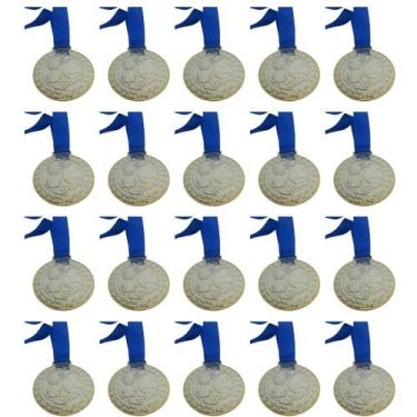 Imagem de Kit C/20 Medalhas de Ouro Prata ou Bronze Honra ao Merito950 - 1 Fit, 