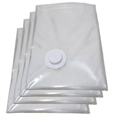 Imagem de Saco Para Guardar Roupas à Vácuo Tamanho M 60x80cm