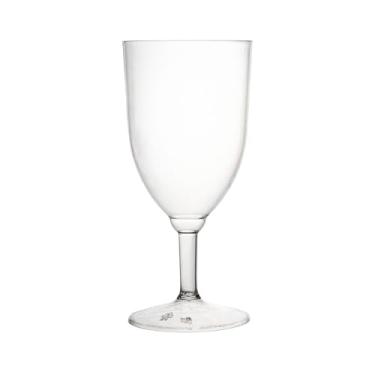 Imagem de Party Essentials Taças de vinho de plástico rígido de 236 ml, transparentes, 8 unidades