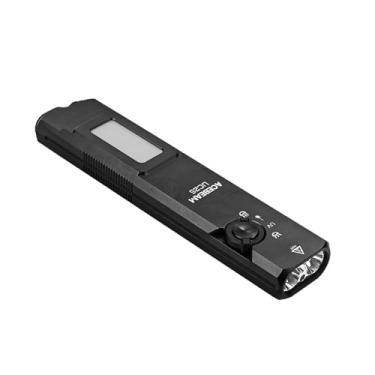 Imagem de ACEBEAM UC25 Lanterna plana tática EDC de 3100 lúmens com feixe verde, UV, LED branco e combinação de luz auxiliar, lanterna de bolso recarregável, fonte quádrupla, luz de flash pequena super