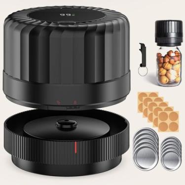 Imagem de Kit automático HTPOW de selador a vácuo elétrico Mason Jar
