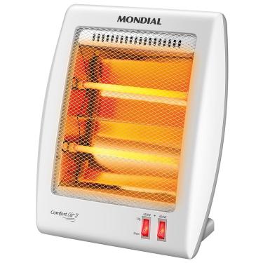 Imagem de Aquecedor Halógeno Mondial Quartzo Comfort Air II A-15 900W - Branco/Cinza