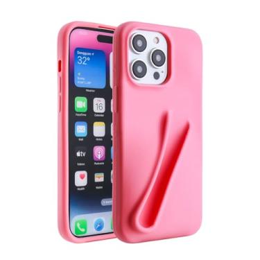 Imagem de Capinha Lip Case Gloss Para A Linha iPhone (Rosa, iPhone 15 Pro)