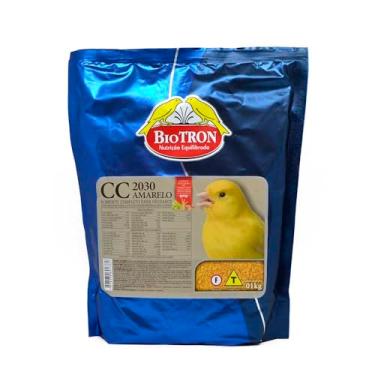 Imagem de Biotron CC 2030 Amarela 5kg - Farinhada Completa Seca Com Luteína para Pássaros com Fator Amarelo Canário Tarim Pintassilgo Ararajuba