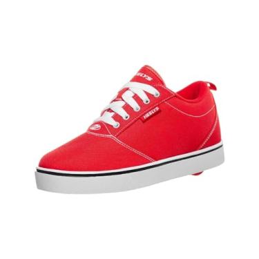 Imagem de HEELYS Tênis masculino Pro 20 com salto com rodas, Vermelho/branco., 41