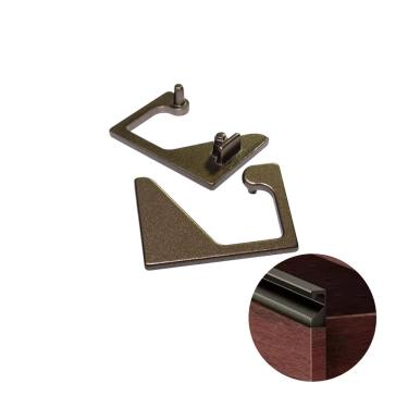 Imagem de Ponteira Para Puxador Collegato Bronze de 15 X 30 Mm 0257 Dmt