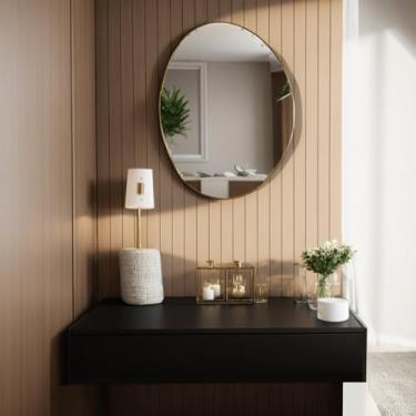 Imagem de Penteadeira Suspensa com Gaveta Multiuso Corrediça Organizadora Maquiagens