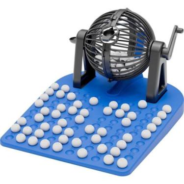 Imagem de Jogo de Bingo com Globo Giratório e 50 Cartelas - GGB PLAST