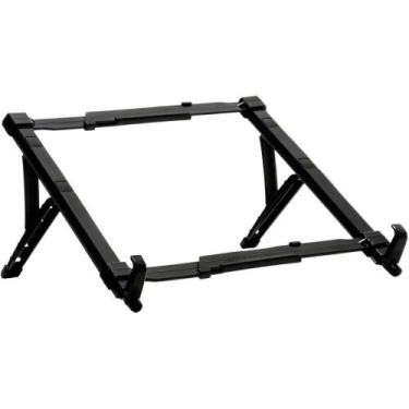 Imagem de Suporte para Notebook Regulável Preto - BRIGHT