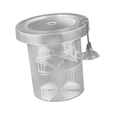 Imagem de Dualoai Recipiente para incubação de peixes, divisor para alimentação de alevinos, 12x12cm