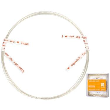 Imagem de YEJJET Fio de solda prata médio prata solda calibre 22 para reparo de joias, reparo de prata, 1,5 m