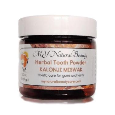 Imagem de Pó Dental My Natural Beauty Miswak Root - 60ml com Xilitol