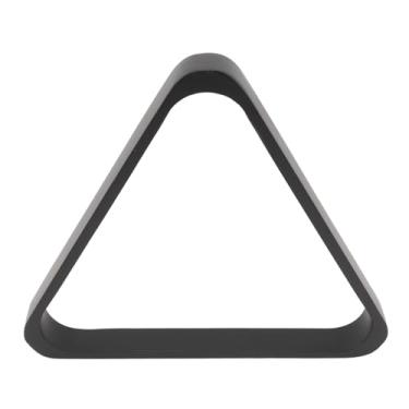 Imagem de Bolas de Mesa de Bilheteria, Madeira 57,2 Mm 9 Bola Bola Bilhar Triangle Rack Rack Rack Rhombus Moldura para Acessórios de Mesa de Sinuca de Sinuca Preto