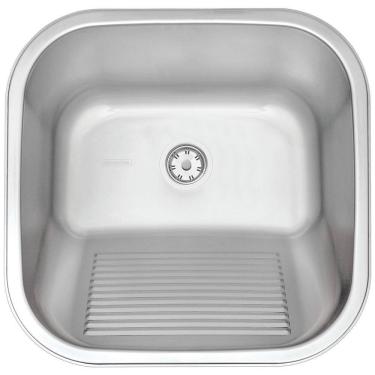 Imagem de Tanque de Encaixe Tramontina Hera 23 Litros Aço Inox Acetinado 40x40 cm 94403107