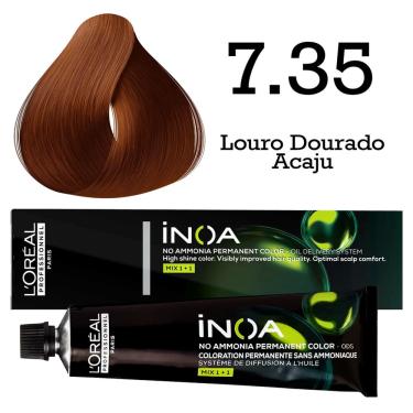 Imagem de Coloração inoa 7.35 Louro Dourado Acaju L'Oréal Professionnel
