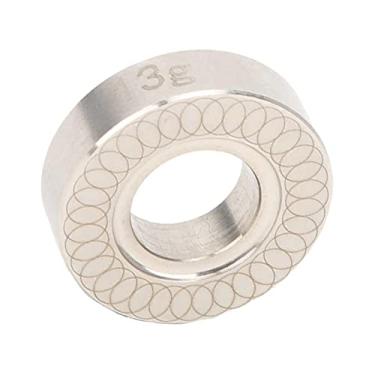 Imagem de oshhni de bilhar peso anel de aço inoxidável durável para acessórios de de treinamento de bilhar antiferrugem prático acabamento fino, 13g