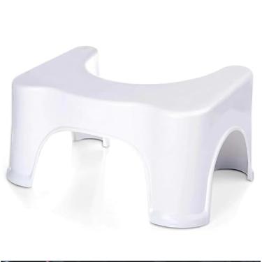 Imagem de Banquinho Sanitário Ortopédico para Apoio dos Pés – Antiderrapante, Cômodo e Ergonômico – Melhora o Intestino, Ideal para Uso no Vaso - NEXUS MARKET