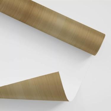 Imagem de Papel de Parede PREMIUM Madeira Texturizado Adesivo Autocolante Sala Quarto 5m x 45cm