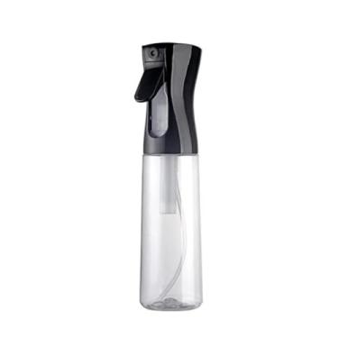 Imagem de Spray Borrifador vidro Frasco Kit Duas Cores Multifuncional Azeite água Óleo Vinagre (PRETO-1 UNIDADE)