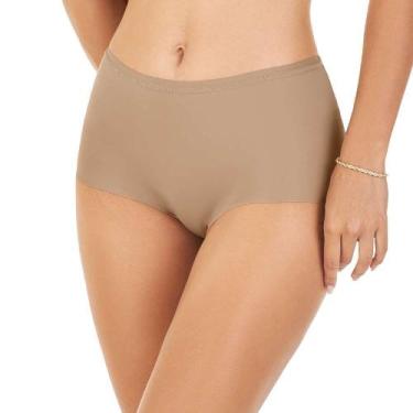 Imagem de Calcinha Boxer Magic Bumbum UP Bege Zee Rucci, GG