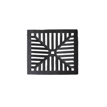 Imagem de Ralo Grelha Ferro Fundido Captação Esgoto Escoamento 15X15Cm